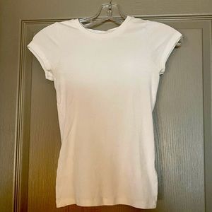 Club Monaco fitted white tee
